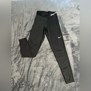 Nike Pro Legging, dri-fit, black, size small